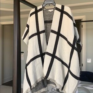 Loft Windowpane Check Wrap